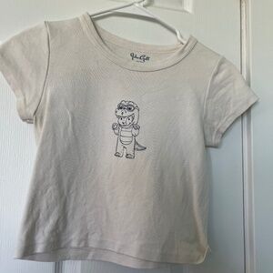 Brandy Melville Graphic Baby Tee